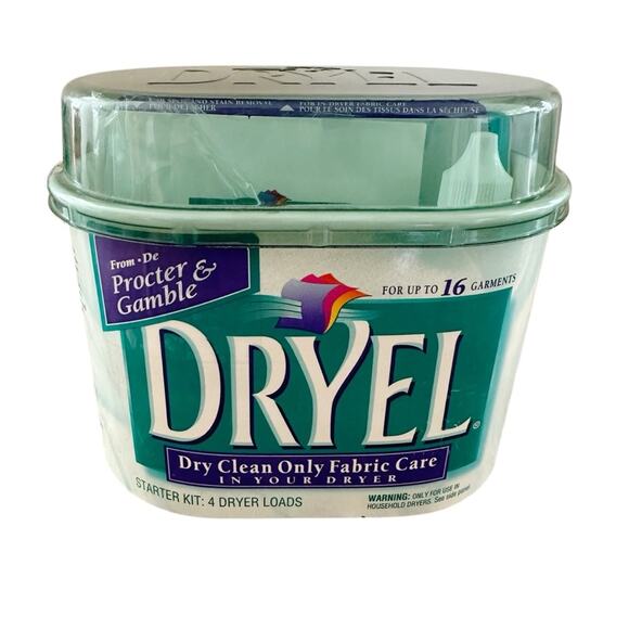 Dryel At Home Dry Cleaning Starter Kit Original Formula READ - Picture 5 of 6
